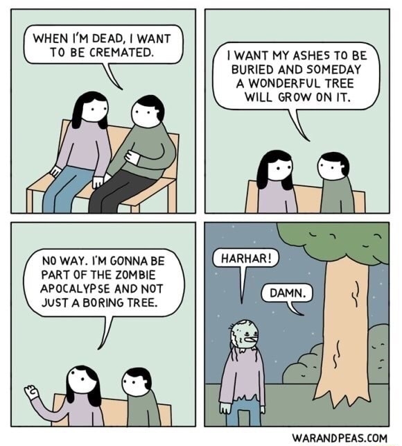 Zombie tree - meme
