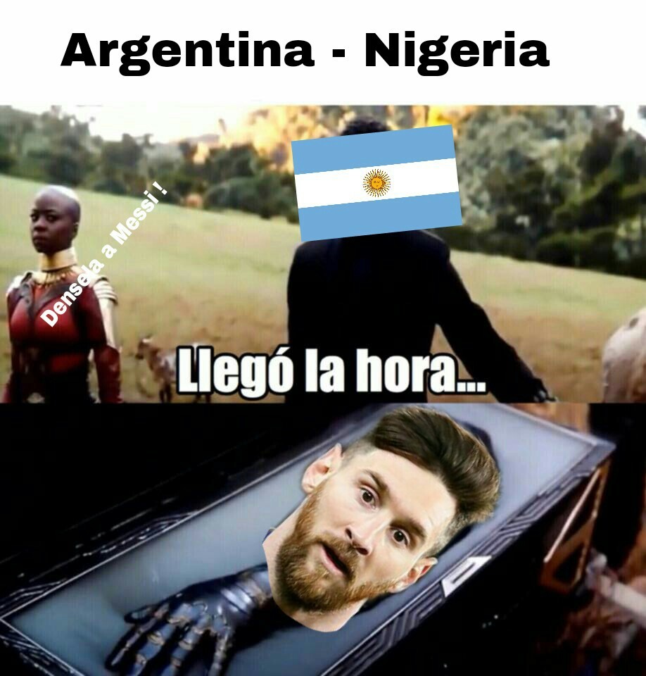 Argentina - Nigeria - meme