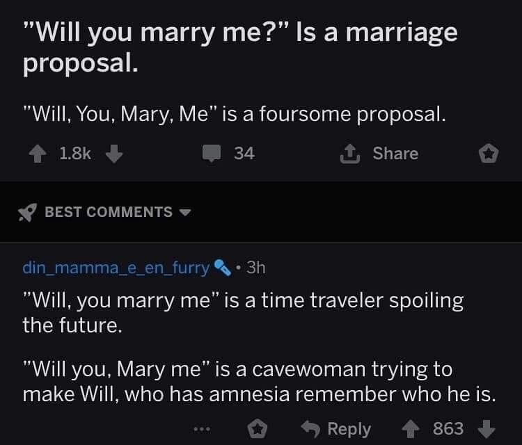 marry me - meme