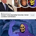 Donald Trump pardons Saruman, Cersei Lannister and Skeletor