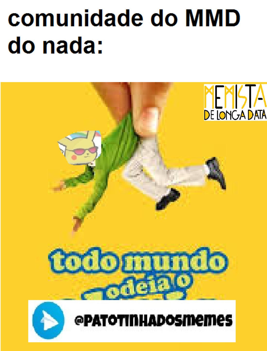 como dizia o Drew : cara,ainda bem que não sou você! - meme