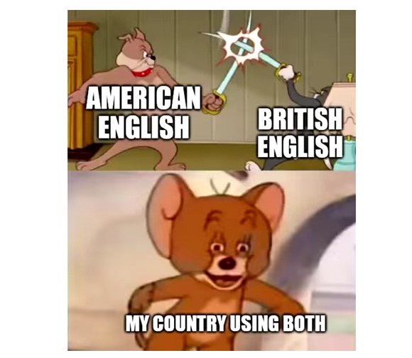 ENGLISH! - meme