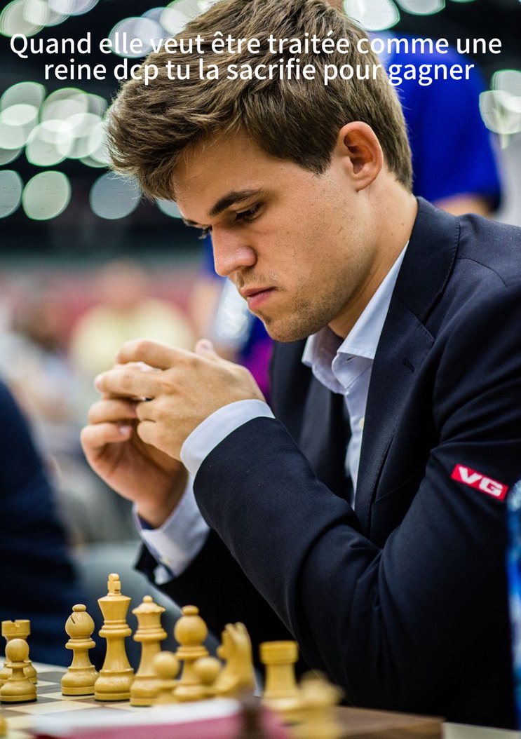 Quand t’es à fond dans les échecs - meme