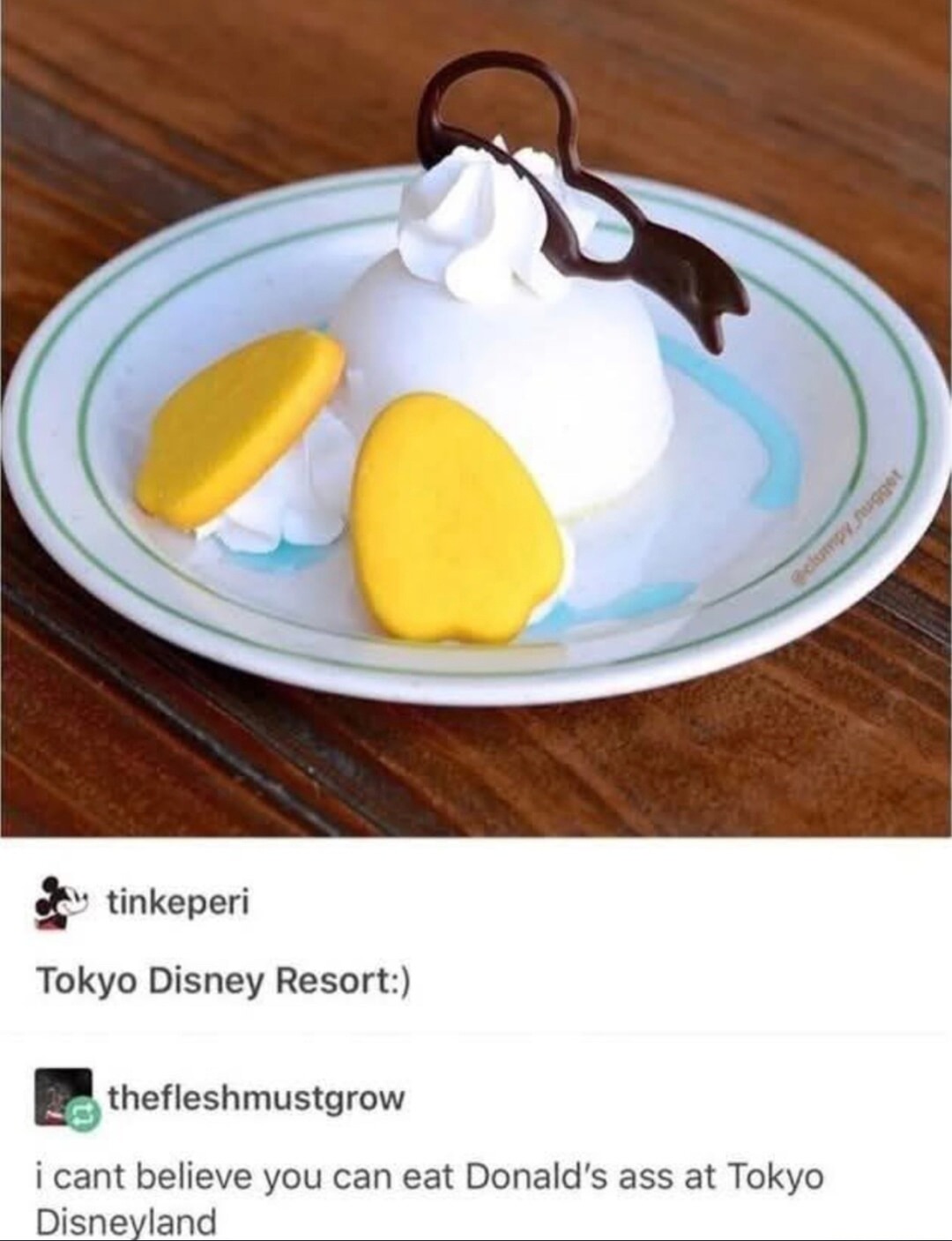 Disney Tokyo really said ‘bon appétit’ - meme
