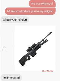 halo religion - meme