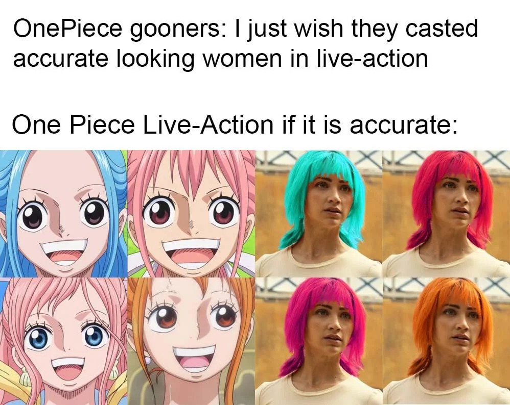 One piece live action if it is accurate - meme