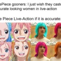One piece live action if it is accurate