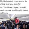 Big Mac machine broke