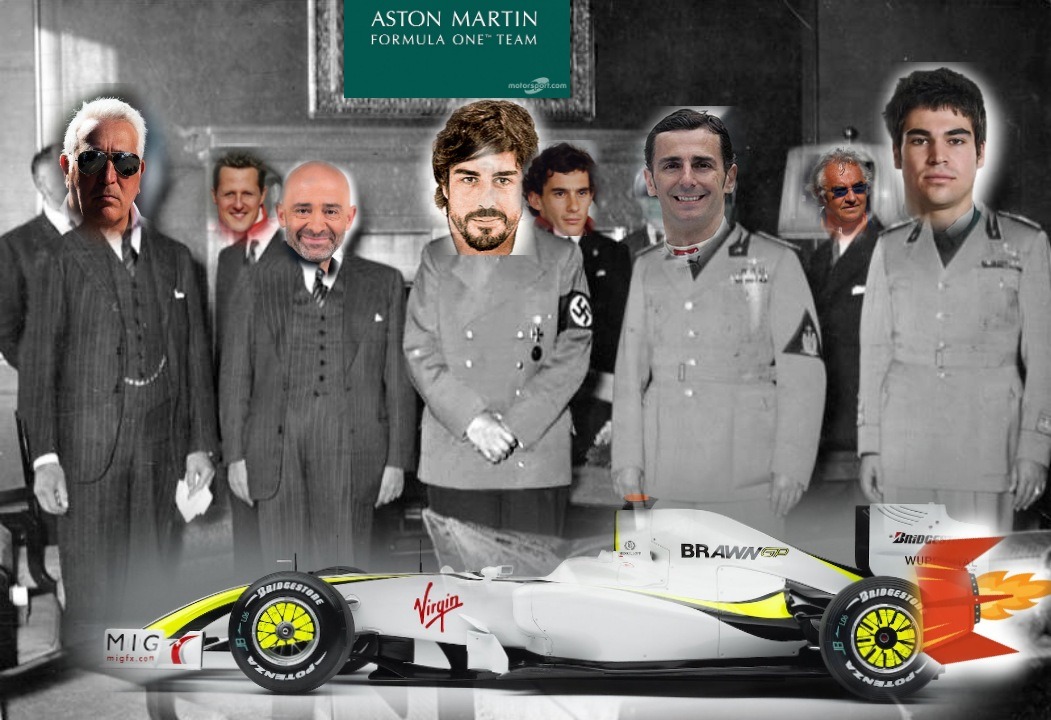 Se filtra imagen de el equipo ASTON MARTIN en 2023 - meme