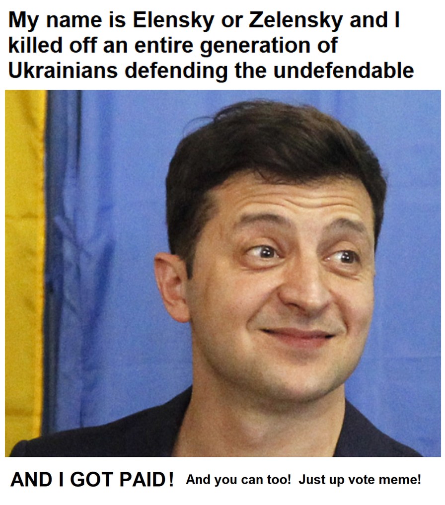 Annihilate Ukraine with this one weird trick - meme