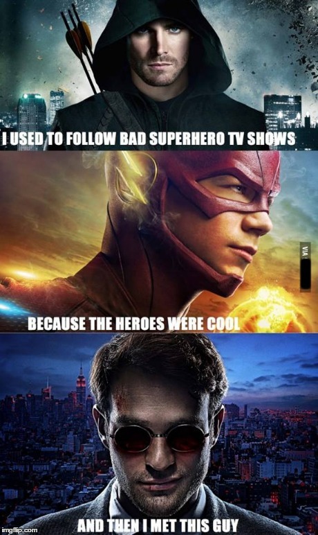 Daredevil s2 was the best - meme