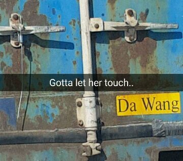 Let her touch it - meme