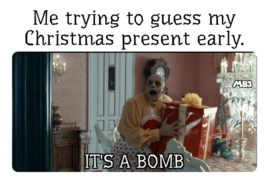 Addams Christmas - meme