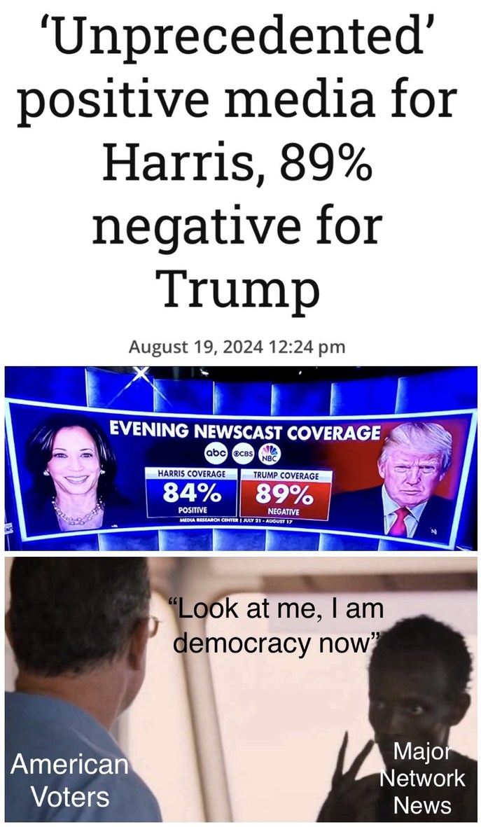 Democracy never looked so bad - meme