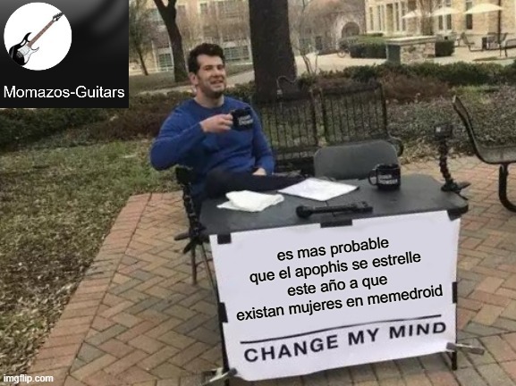 el titulo anda esperando el asteroide del 2029 - meme