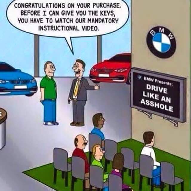 Who else is BMW Bike Curious? - meme