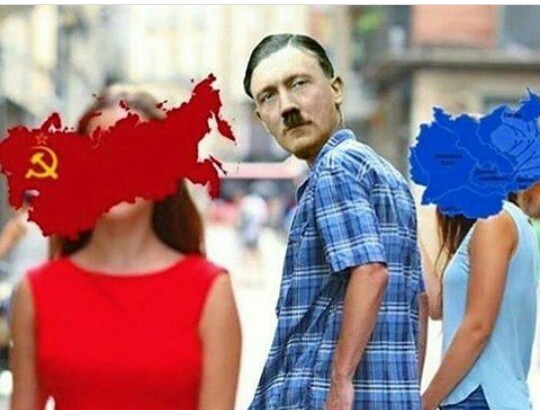 Hitler sempre pensou nisso - meme