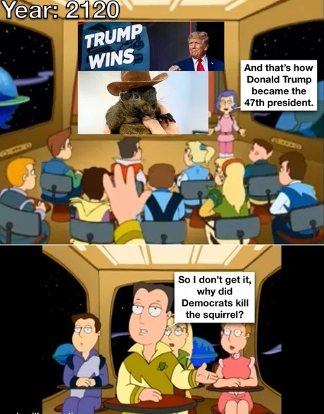 Trump winner of the 2024 Elections meme news