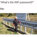 when ppl ask me for the wifi password.