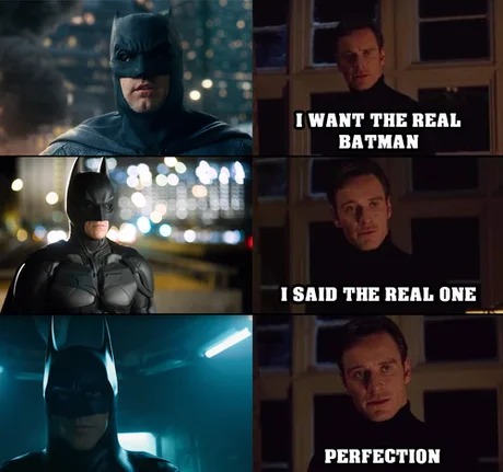 Michael Keaton as Batman is going to be awesome - meme