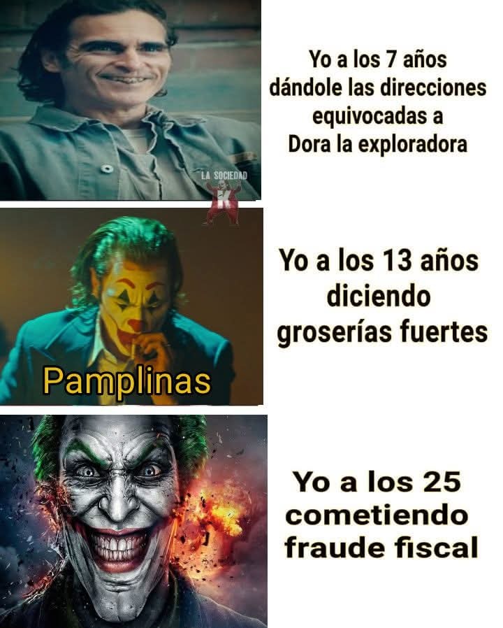 Yo con evasión de impuestos - meme