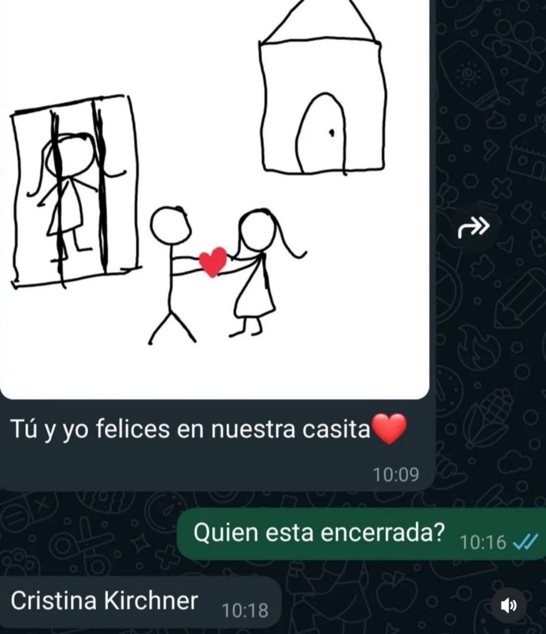 Cárcel romántica - meme