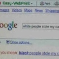 Google is racist!