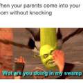 What are you swamp in my doing?