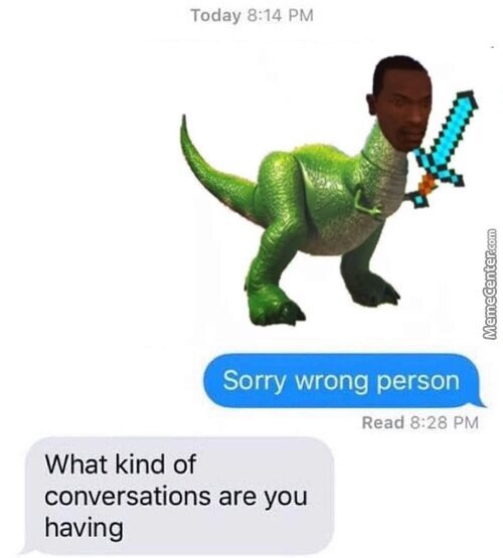 Wrong chat