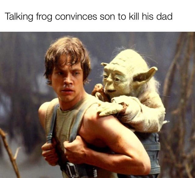 Star Wars plot - meme