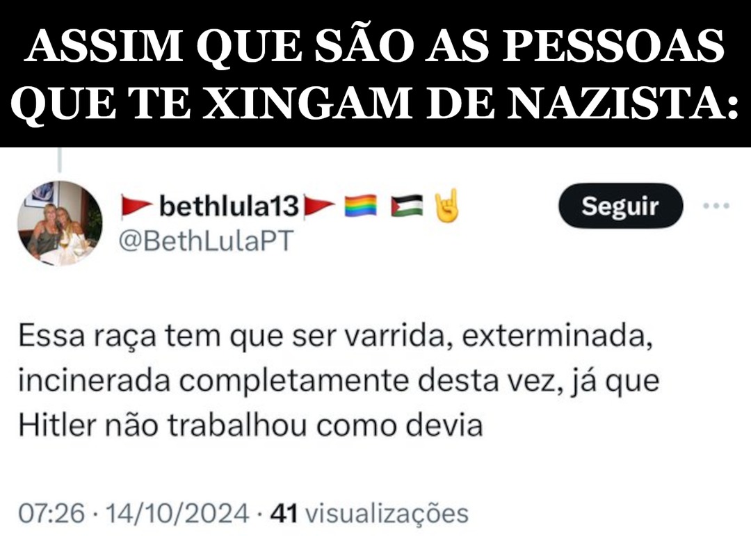 Assim que são as pessoas... - meme