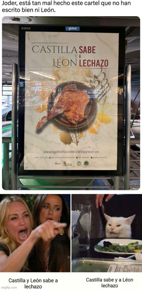 Meme de Castilla y León