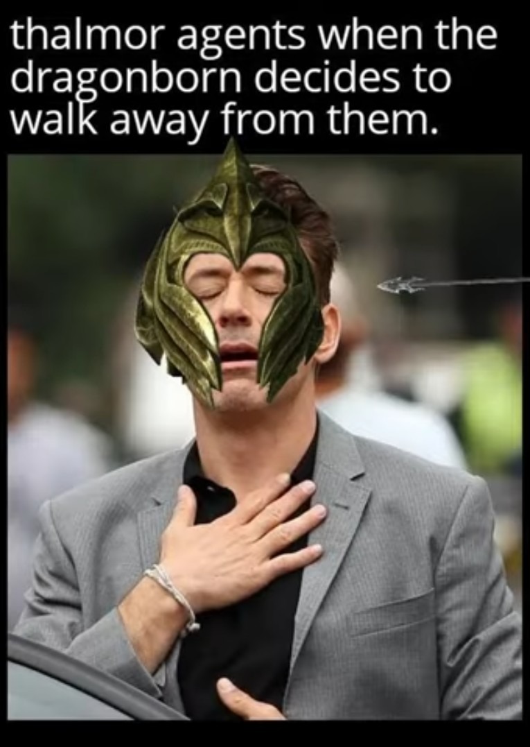 Death from afar - meme