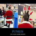 Punks y la navidad