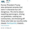 Wait what are you saying about the Jews ADL?