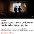 Good job Uganda! 