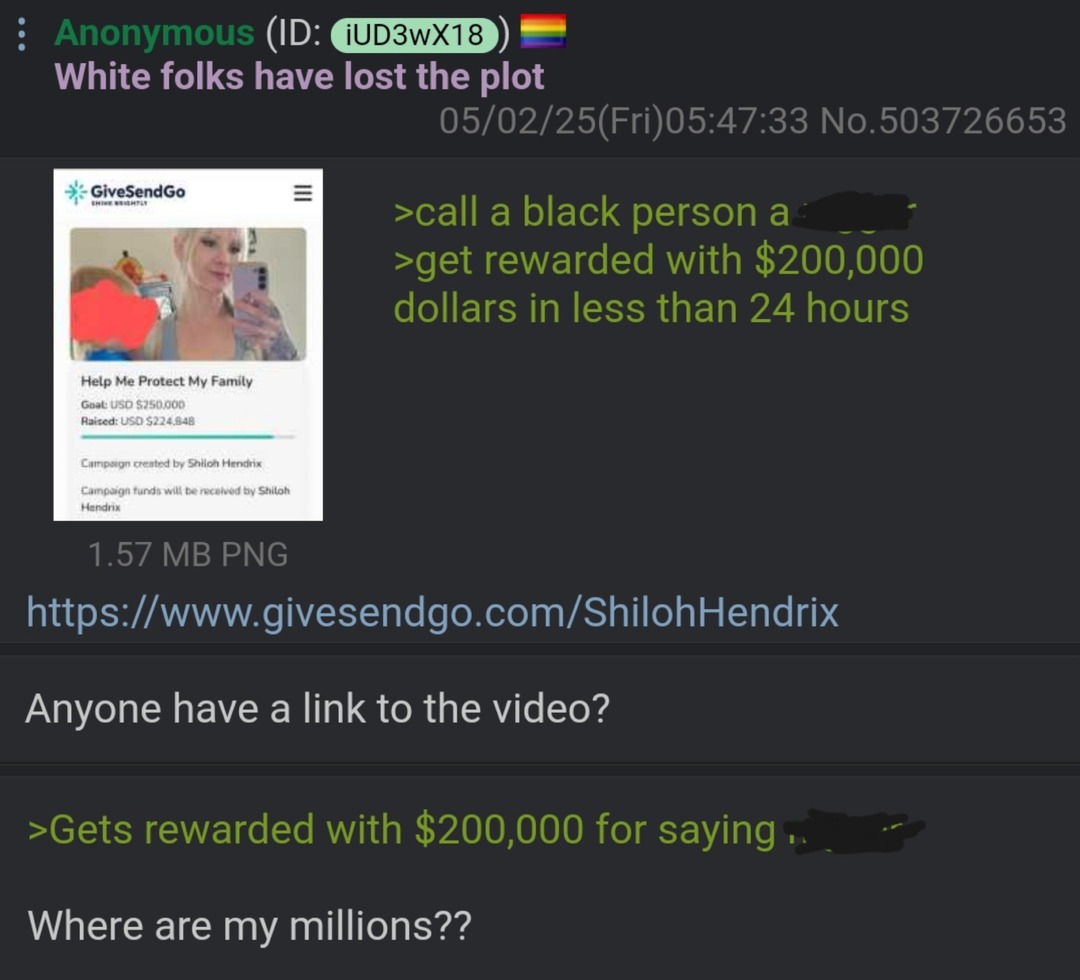 White folks handing out cash like it’s a reward show - meme