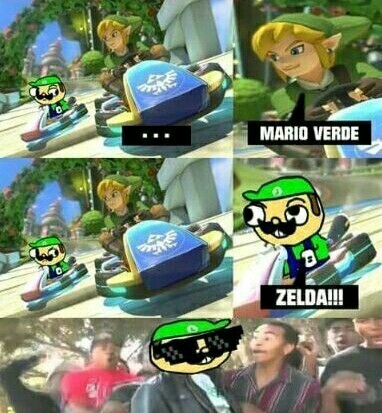 Zelda e.e (sigueme y te sigo) - meme