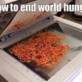How to end world hunger