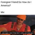 How do I America?
