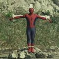 T-Pose Spiderman but is also Jesus