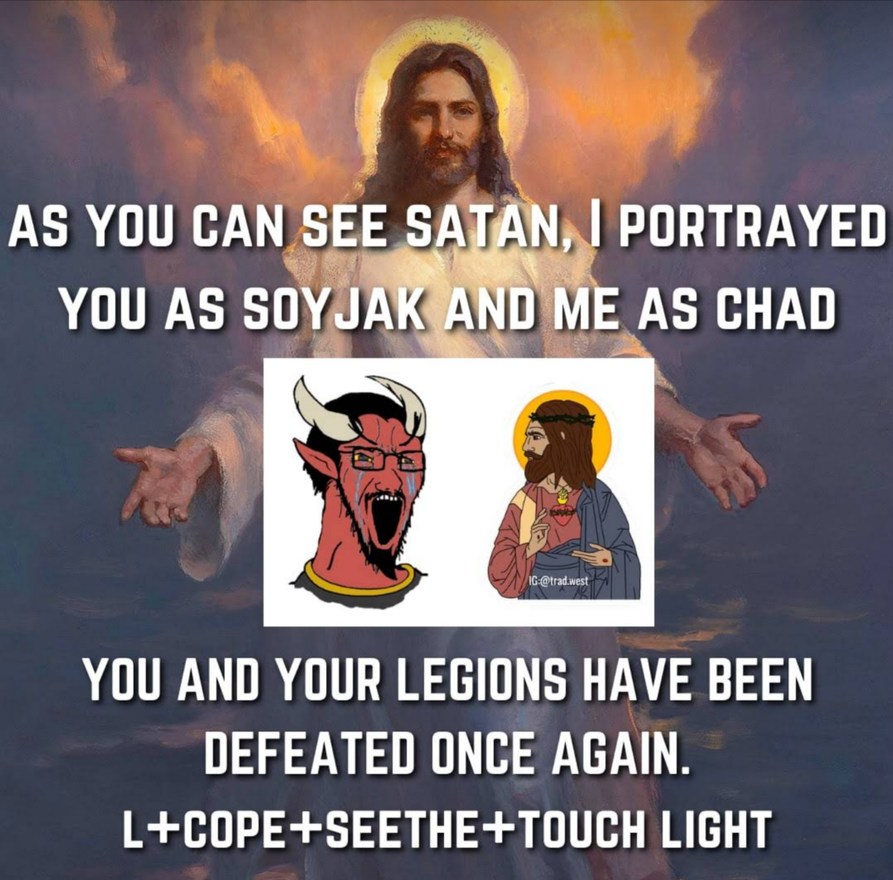 Checkmate satanists - meme