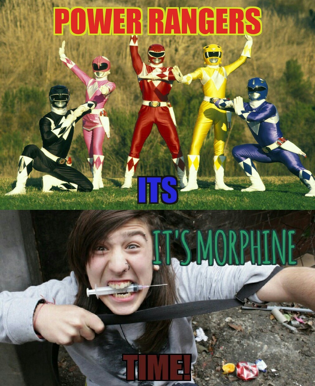 Morphine time! - meme
