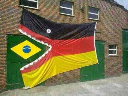 Alemanha comendo o Brasil até aqui '-' - meme