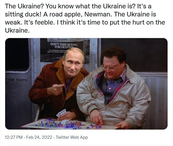 Cosmo Putin - meme