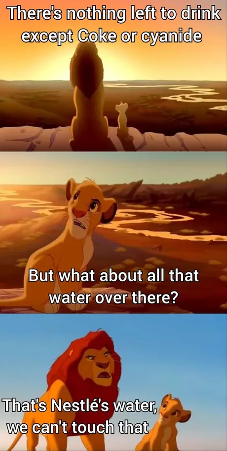 Nestle water meme