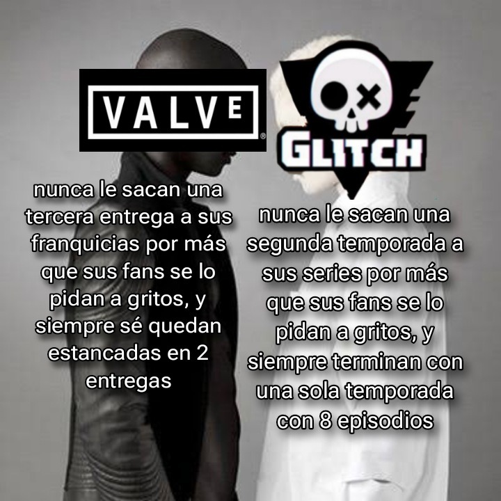 Si los de valve no saben contar asta 3 los de Glitch no saben ni contar asta 2 - meme
