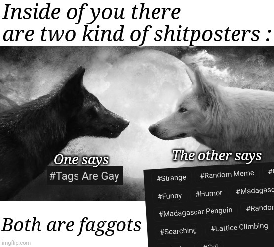 Tags Are Gay - meme