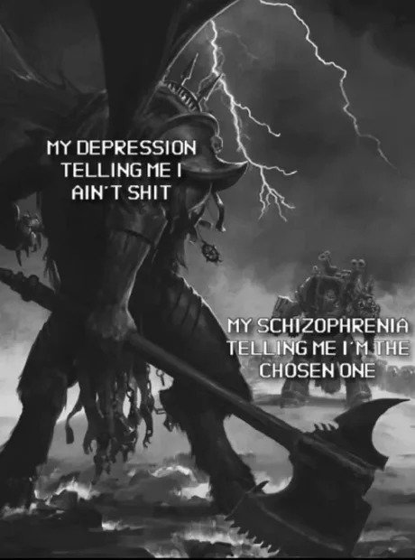 Maybe I am the chosen one - meme