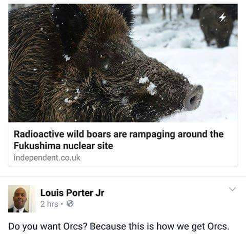 Beware the Orcs - meme